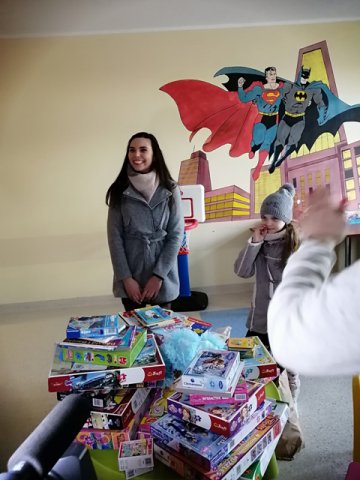 Zbiórka zabawek dla pacjentów pediatrii